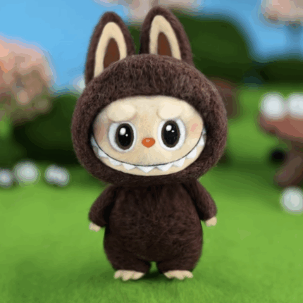 labubu wool felt handcraft kit | materials + tools + video | not a finished product