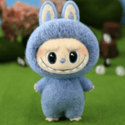 labubu wool felt handcraft kit | materials + tools + video | not a finished product