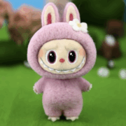 labubu wool felt handcraft kit | materials + tools + video | not a finished product
